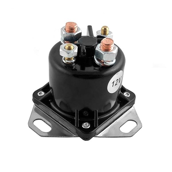QWORK QWORK Glow Plug Relay Solenoid OEM Replacement for Ford F250 F350 F450 E-Series Econoline 1994-2003 1985-2003 - View 2 of 6
