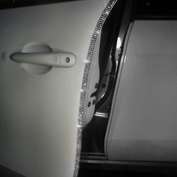 eing Car Door Edge Strip Scratch Resistant Rubber 90cm White for Easy Installation and Protection - View 8 of 10