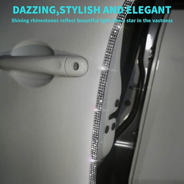 eing Car Door Edge Strip Scratch Resistant Rubber 90cm White for Easy Installation and Protection - View 4 of 10