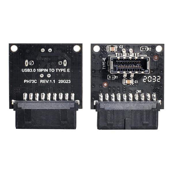 cablecc USB 3.1 Front Panel Socket Type-E to USB 3.0 20Pin Header Male Adapter for Motherboard - Cablecc - View 5 of 9