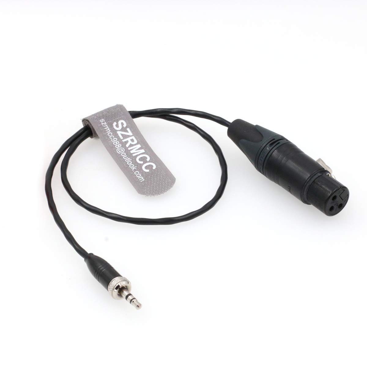 SZRMCC Locking 3.5mm TRS Plug to XLR 3 Pin Female Microphone Cable for Sony UWP-D Series Wireless Transmitter Best Quality Audio Solution - View 2 of 5
