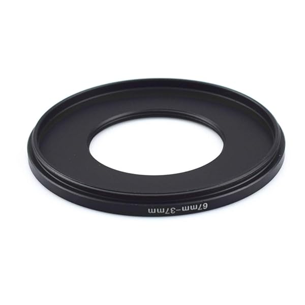 Amopofo 67mm to 37mm Step-Down Ring Filter Adapter for UV, ND, CPL - Compatible with All Brands - View 6 of 7