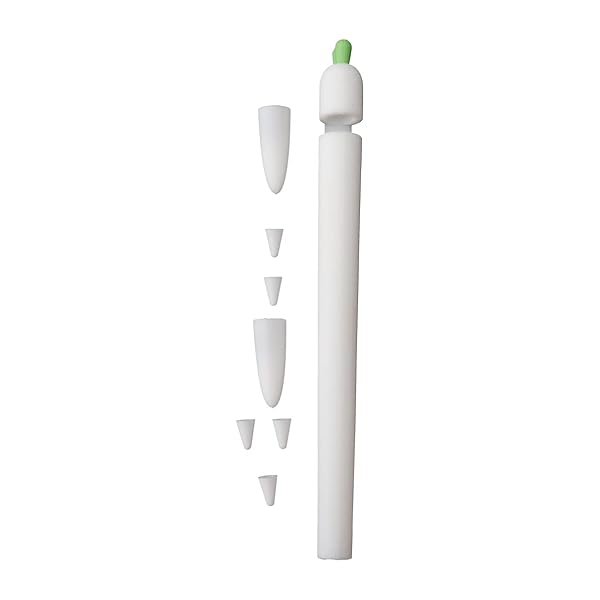 Hemobllo Hemobllo Carrot Shaped Silicone Sleeve Cover for Apple Pencil 1 Anti-Slip Protective Case Touch Screen Pen Holder White - View 10 of 10