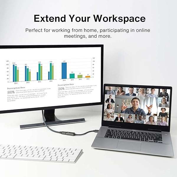 IVANKY iVANKY 4K DisplayPort to HDMI Adapter - 60Hz Unidirectional, Compatible with HP, ThinkPad, AMD & NVIDIA - View 8 of 8