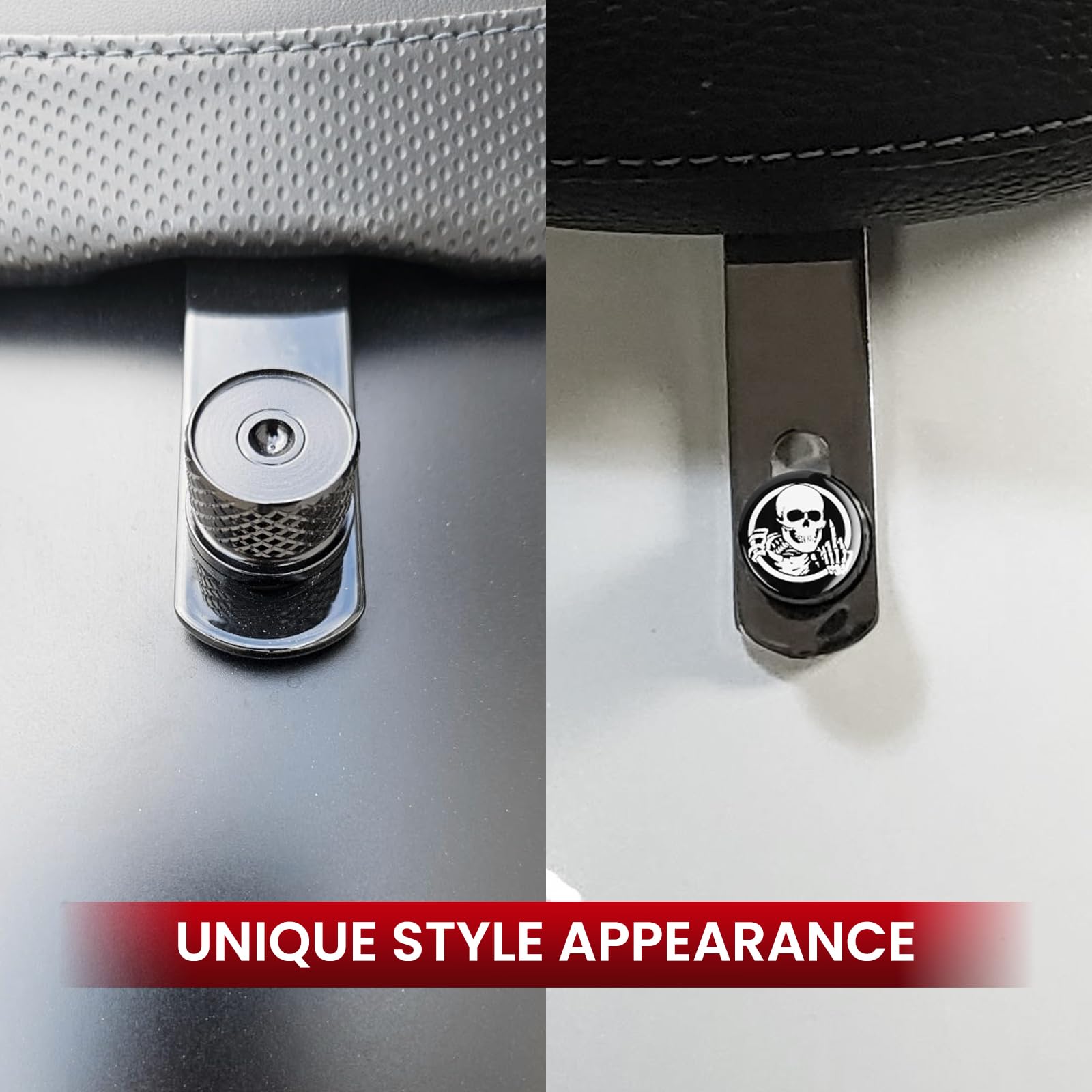 GUAIMI GUAIMI Fender Seat Bolt Screw Nut Kit 1/4-20 Thread for Harley Sportster Touring Softail Dyna CVO Electra Glide Street Glide 1996-2023 Black - View 3 of 8