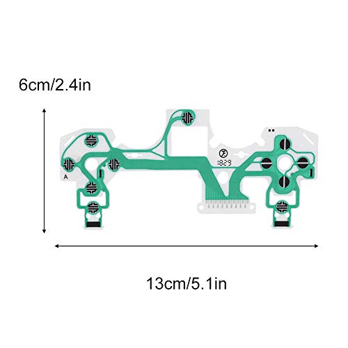 Wendry 10Pcs Conductive Film for PS4 Controller - Keypad Replacement & Repair Pads - View 10 of 11