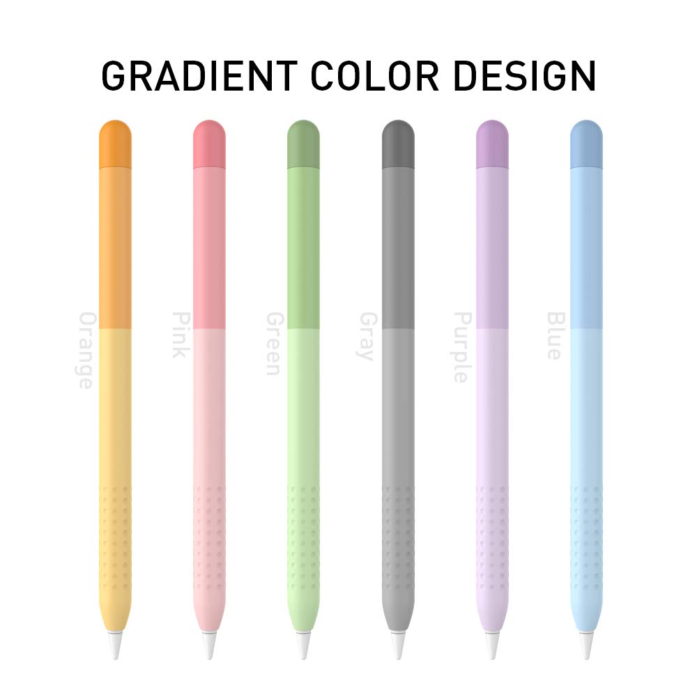Delidigi Delidigi Gradient Silicone Pencil Case for Apple Pencil 1st Gen - Stylish & Protective Sleeve Cover - View 4 of 7
