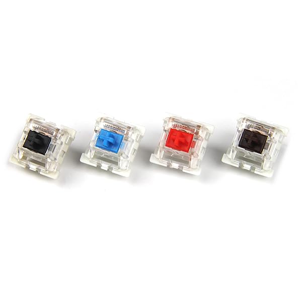 YMDK Outemu SMD RGB 3 Pin MX Switches for GK61 GK64 Mechanical Keyboards 68 pcs Red Black Blue Brown - View 5 of 6