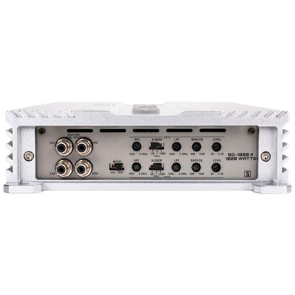Hifonics Powerful Hifonics Brutus BG-1000.4: 1000W 4-Channel Amplifier for Superior Sound Quality - View 9 of 9