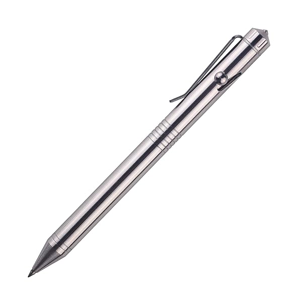 SMOOTHERPRO SMOOTHERPRO Bolt Action Pen Durable Stainless Steel EDC Design Compatible with Pilot G2 Refill Ideal for Everyday Carry