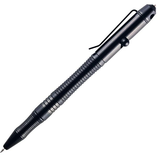 SMOOTHERPRO SMOOTHERPRO Bolt Action Pen - Durable Stainless Steel Clip, EDC & Office Use, Compatible with Pilot G2 Refill - Black (TG205)