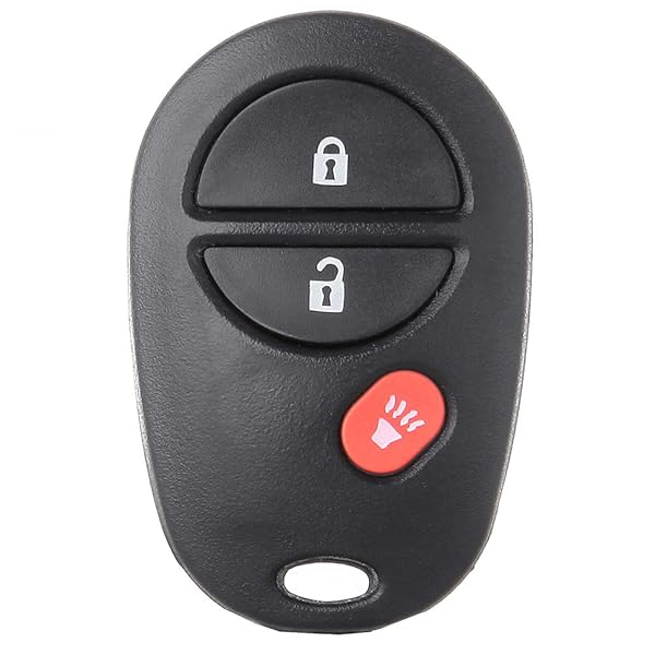 OCPTY OCPTY 1470A-1T Flip Key Entry Remote Control Key Fob for Toyota Highlander Sequoia Tacoma Sienna 3 Buttons 315Mhz Replacement