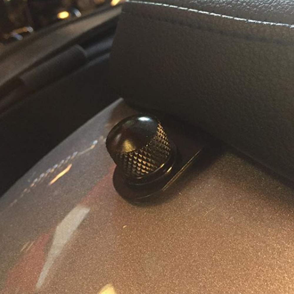 GUAIMI GUAIMI Fender Seat Bolt Screw Nut Kit 1/4-20 Thread for Harley Sportster Touring Softail Dyna CVO Electra Glide 1996-2023 Black - View 6 of 7