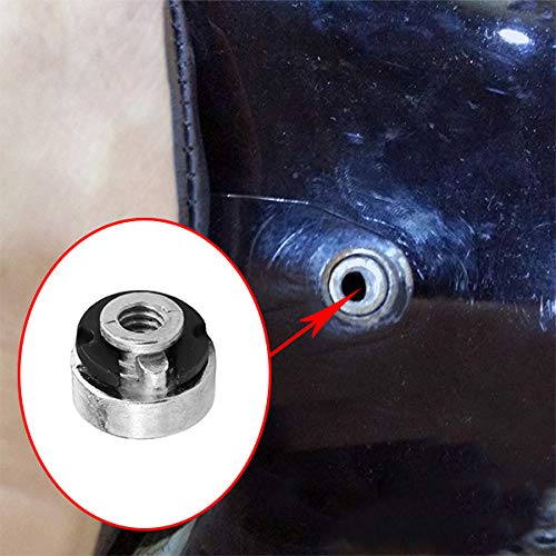 GUAIMI GUAIMI Fender Seat Bolt Screw Nut Kit 1/4-20 Thread for Harley Sportster Touring Softail Dyna CVO Electra Glide 1996-2023 Black - View 7 of 7