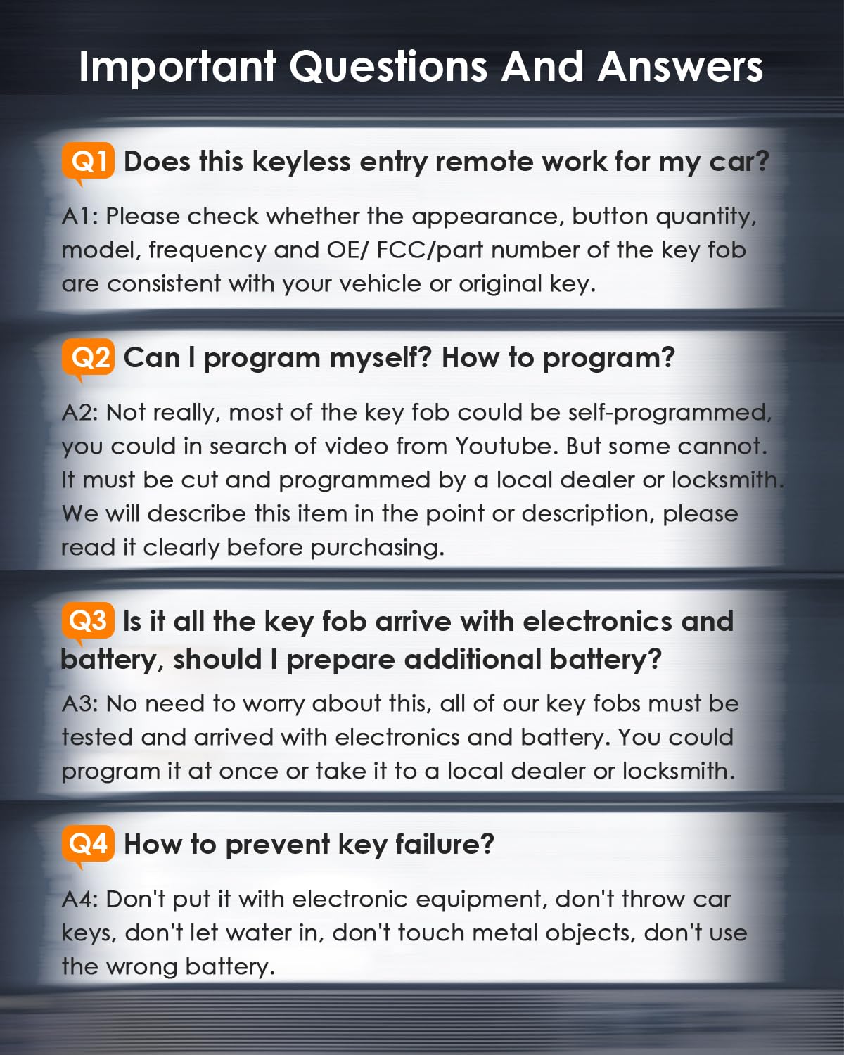 OCPTY Flip Key Entry Remote Control Key Fob Replacement for Mazda 3 6 MX-5 CX-7 CX-9 RX-8 Mazda 2 5 KPU41788 4238A-41525 4 Buttons 315Mhz - View 6 of 8