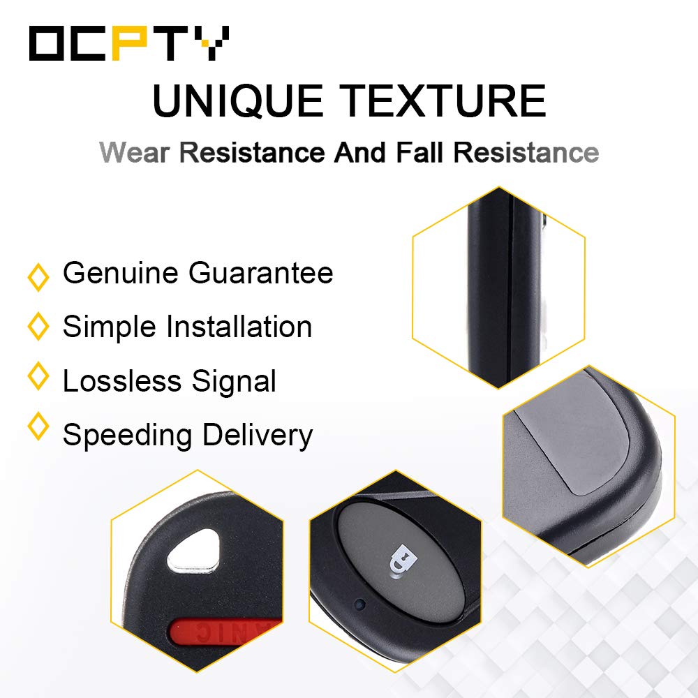 OCPTY Flip Key Entry Remote Control Fob for Honda Civic Pilot NHVWB1U523 NHVWB1U521 08E61-S5D-1M001 2001 to 2007 - View 5 of 9