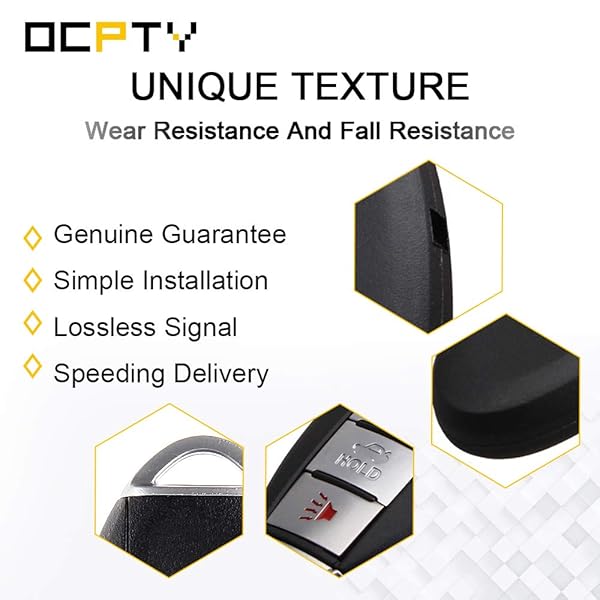 OCPTY OCPTY KR55WK48903 Flip Key Fob Remote Control for Nissan Altima Maxima Infiniti Q60 G35 G37 G25 2007 to 2015 - View 6 of 8