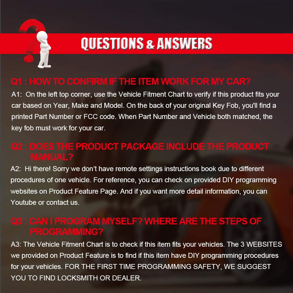 cciyu cciyu X 1 Flip Key Fob 4 Buttons Replacement for Jeep Dodge Chrysler Intrepid Stratus Viper LHS 300M Concorde Sebring GQ43VT17T - View 7 of 7