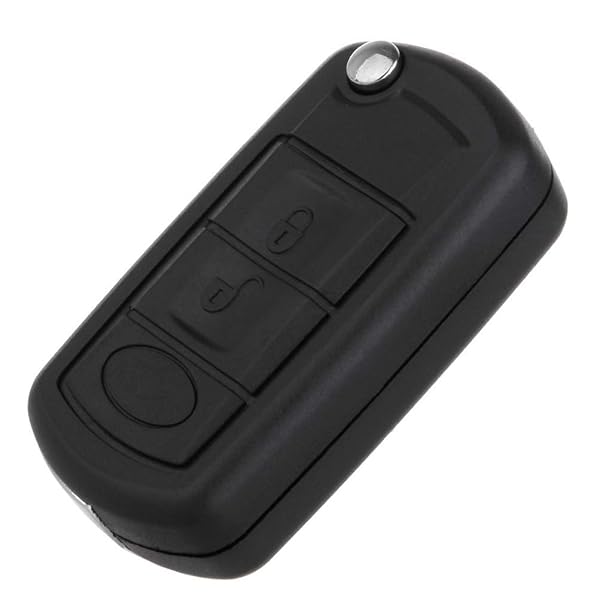 OCPTY OCPTY Flip Key Entry Remote Control Key Fob Replacement for Land Rover LR3 Range Rover Sport 3 Buttons 433Mhz - View 9 of 10