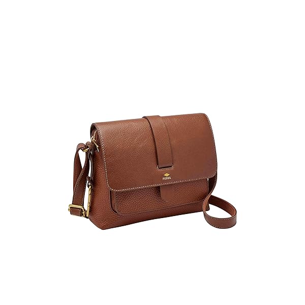 Fossil Shop Fossil Kinley Small Crossbody Bag in Brown - Stylish & Versatile One Size Accessory