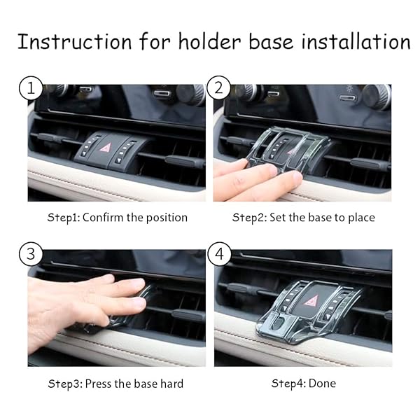 musttrue Musttrue Car Phone Holder for Toyota RAV4 2019-2024: Perfect Fit for Hybrid XSE & Limited Models - View 7 of 7