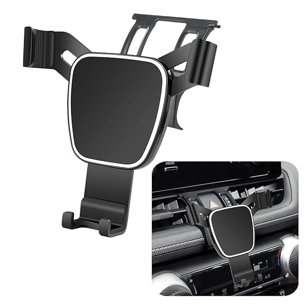 musttrue Musttrue Car Phone Holder for Toyota RAV4 2019-2024: Perfect Fit for Hybrid XSE & Limited Models