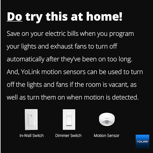YoLink YoLink LoRa Smart Motion Detector: 1/4 Mile Wireless Range, Alexa & IFTTT Compatible - View 11 of 11