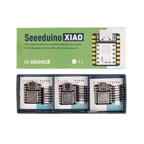 seeed studio Seeed Studio XIAO SAMD21: Compact Arduino Microcontroller for Wearable Devices - 100% IDE Compatible, 3pcs - View 4 of 7
