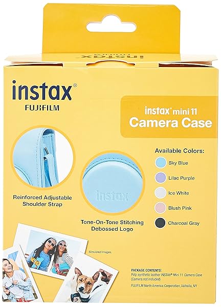 Fujifilm Instax Mini 11 Case in Lilac Purple - Stylish Protection for Your Camera | 600021507 - View 5 of 6