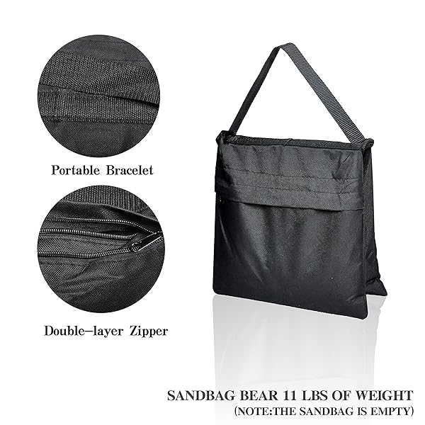 EMART EMART 7x10ft Green Screen Backdrop Stand Kit with 6x9ft Cotton Muslin for Photography - Perfect Chromakey Support System - View 6 of 9