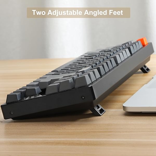 Keychron Keychron K8 Wireless Mechanical Keyboard Hot-swappable Tenkeyless 87 Keys RGB Gateron Brown Switch Aluminum Frame for Mac and Windows - View 5 of 10