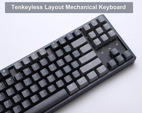Keychron Keychron K8 Wireless Mechanical Keyboard Hot-swappable Tenkeyless 87 Keys RGB Gateron Brown Switch Aluminum Frame for Mac and Windows - View 8 of 10