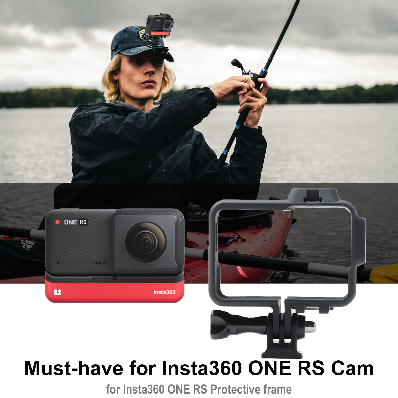 Insta360 ONE RS Mounting Bracket Protective Case Cage Accessories for Fast Installation - View 2 of 7