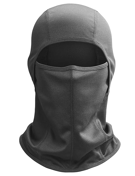 AstroAI AstroAI Ski Mask Balaclava Face Mask for Men Women UV Protector Windproof Neck Warmer for Motorcycle Snowboarding Skiing Hunting Cycling Grey
