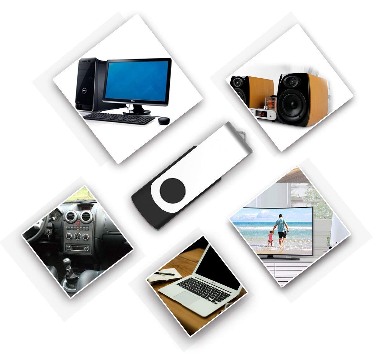 Aiibe 256GB USB 3.0 Flash Drive - High-Speed Aiibe Thumb Drive for Computers & More - View 7 of 7