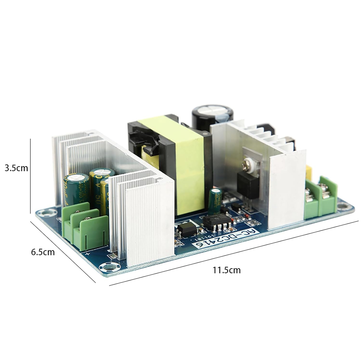 Walfront 150W AC-DC Switching Power Supply Module 100V to 240V DC 24V SMPS Board Converter 6A to 9A - View 2 of 9