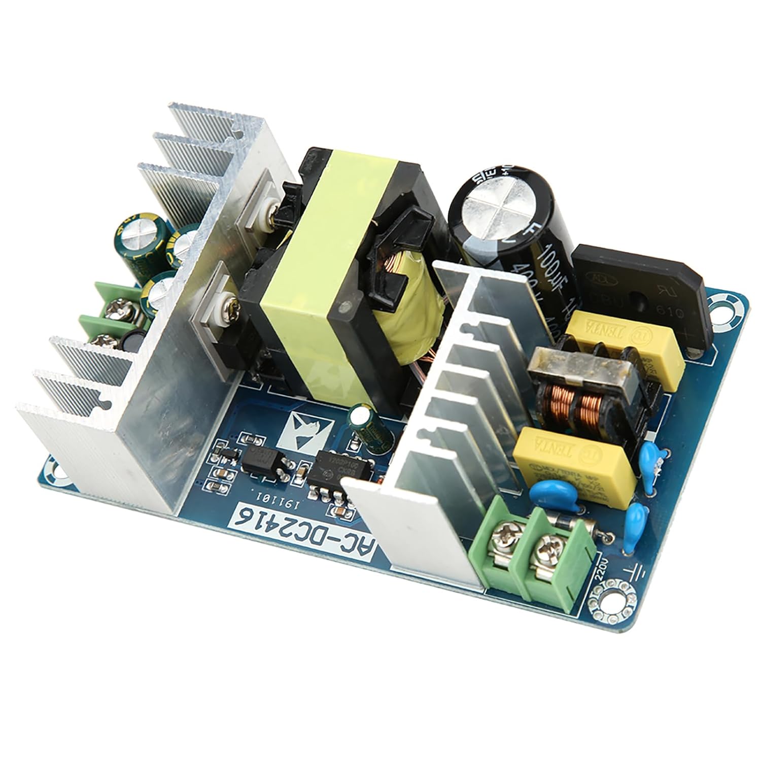 150W AC-DC Switching Power Supply Module 100V to 240V DC 24V SMPS Board Converter 6A to 9A