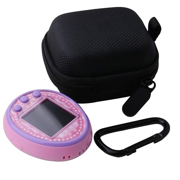 WERJIA WERJIA Hard Storage Carrying Case for Tamagotchi On Interactive Pet Game Black Durable Protection Travel Accessory - View 6 of 7