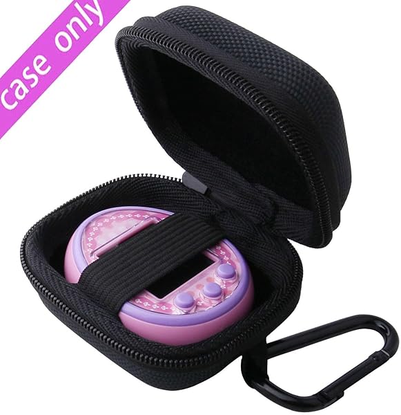 WERJIA WERJIA Hard Storage Carrying Case for Tamagotchi On Interactive Pet Game Black Durable Protection Travel Accessory - View 7 of 7