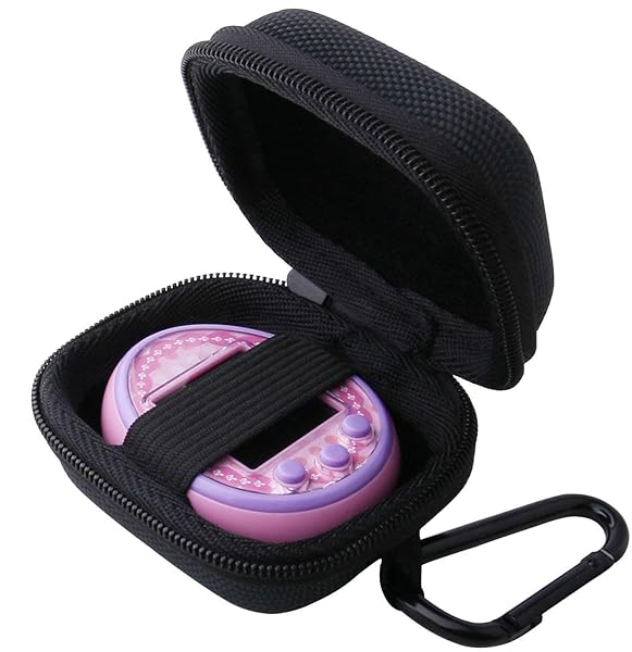 WERJIA WERJIA Hard Storage Carrying Case for Tamagotchi On Interactive Pet Game Black Durable Protection Travel Accessory - View 2 of 7