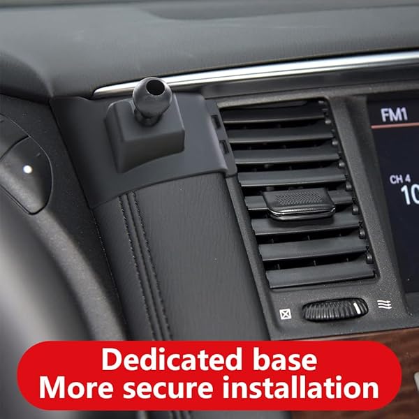 musttrue LUNQIN Car Phone Holder for Nissan Armada 2017-2020 Auto Accessories Mobile Mount Navigation Bracket Interior Decoration - View 4 of 7