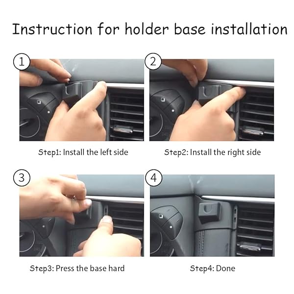 musttrue LUNQIN Car Phone Holder for Nissan Armada 2017-2020 Auto Accessories Mobile Mount Navigation Bracket Interior Decoration - View 5 of 7