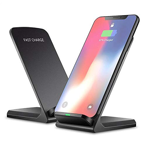 BoxWave BoxWave Wireless QuickCharge Stand Charger for LG V60 ThinQ 5G 10W Jet Black Easy Cordless Charging - View 3 of 9