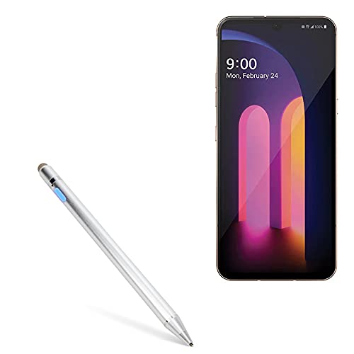 BoxWave BoxWave Stylus Pen for LG V60 ThinQ 5G AccuPoint Active Stylus with Ultra Fine Tip Metallic Silver - View 2 of 10
