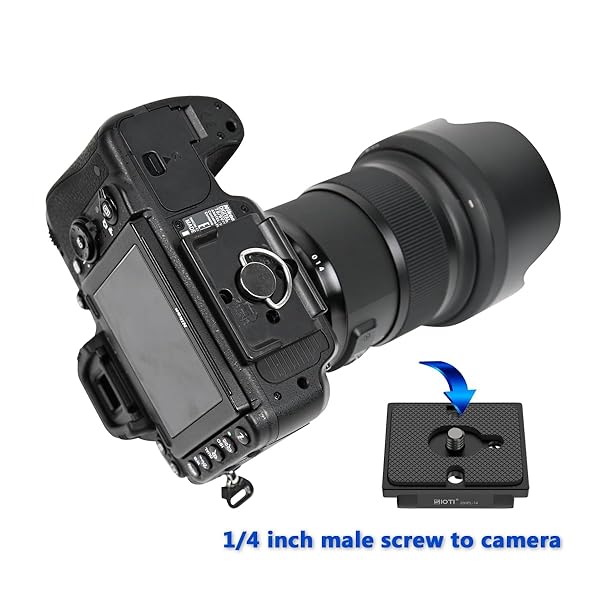 SIOTI SIOTI 200PL-14 Quick Release Plate for Manfrotto Tripods - Compatible with RC/RC2/XPRO Systems - View 5 of 8