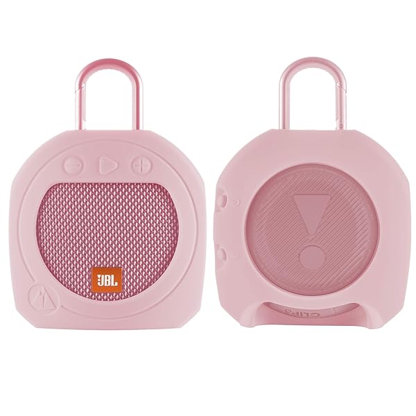 TXEsign TXEsign Pink Silicone Case for JBL Clip 3 - Waterproof Stand Up Protection for Bluetooth Speaker - View 3 of 9