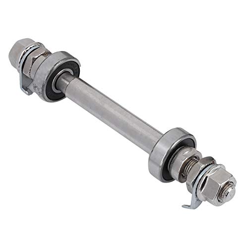 Axle Hub Adapter for 9mm Quick Release Skewers Conversion for 100mm Mountain Front Rear Wheel with Front Axle and 6000 Bearing