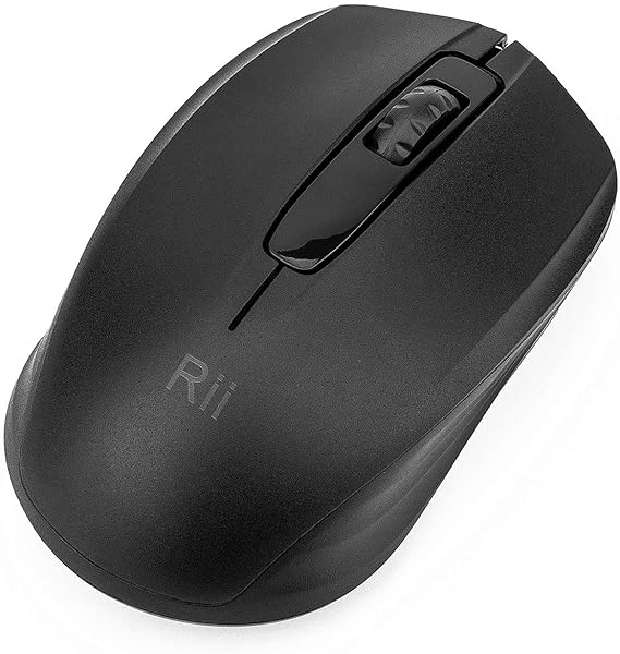 Rii Rii 10 Pack Wireless Mouse Portable Computer Mice for PC Laptop Windows Office with USB Dongle Black - View 6 of 8
