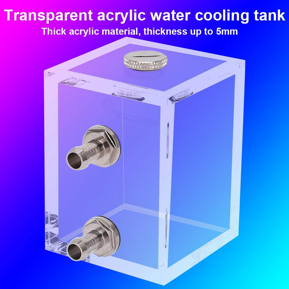 Hilitand 200ml Transparent Acrylic Water Cooling Reservoir for Ultra-Quiet Faster Heat Dissipation DIY Customization - View 7 of 9
