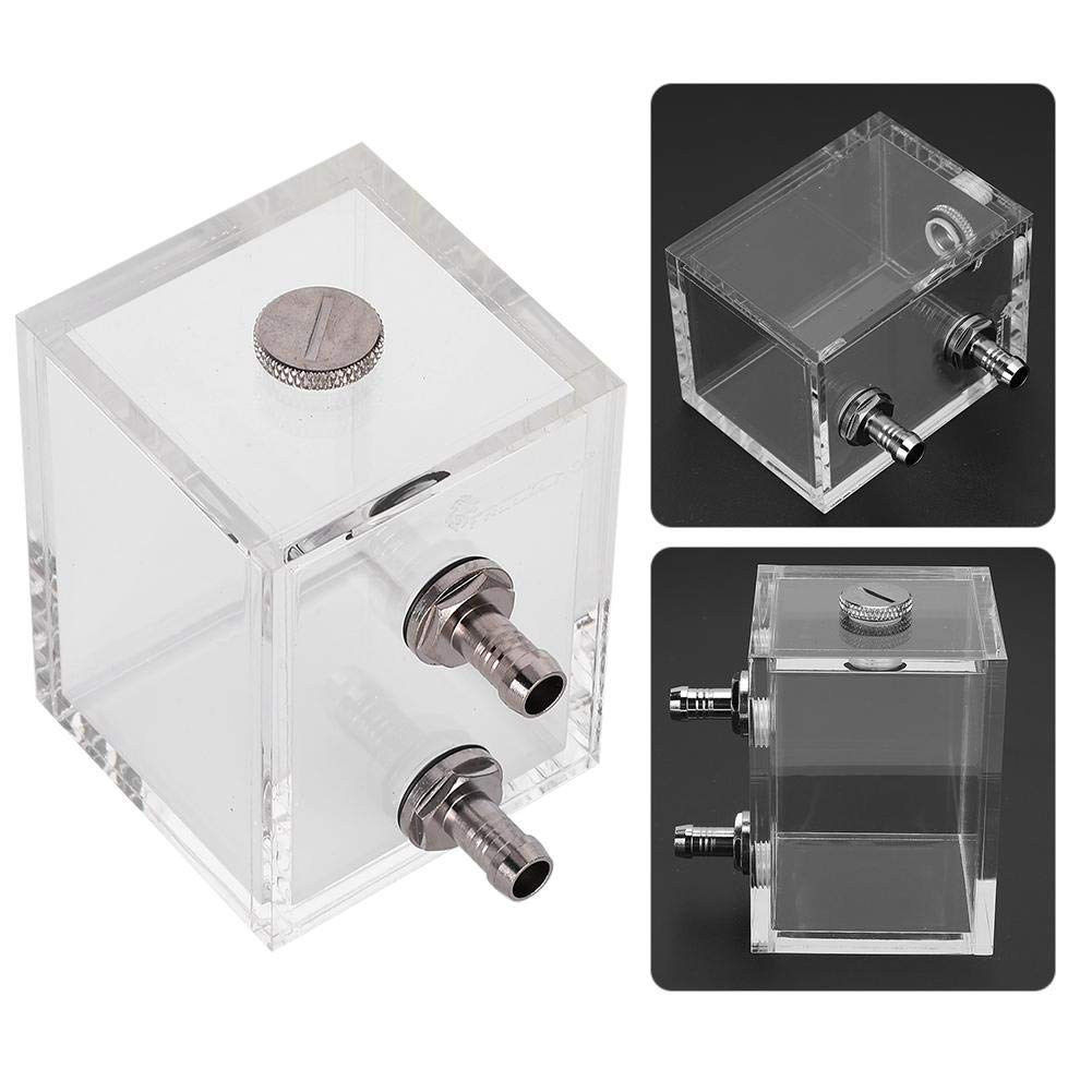 Hilitand 200ml Transparent Acrylic Water Cooling Reservoir for Ultra-Quiet Faster Heat Dissipation DIY Customization - View 9 of 9